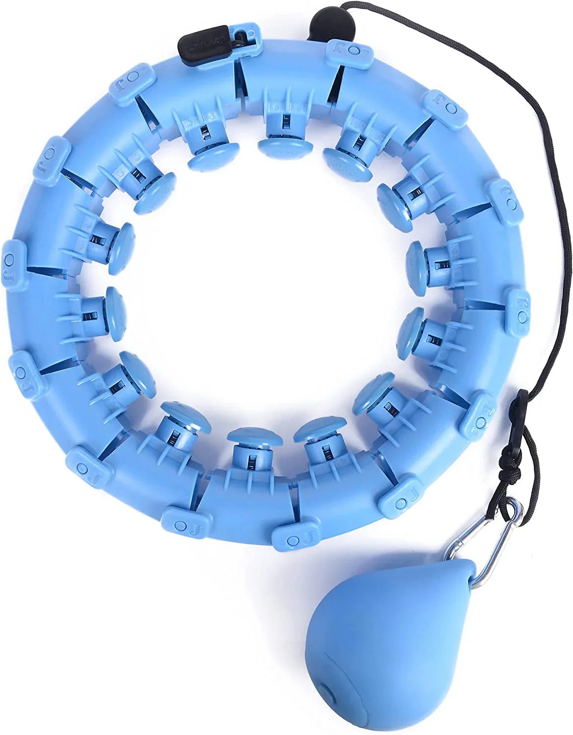 Weighted Hula Hoop β Adjustable Fit Hoop for Weight Loss