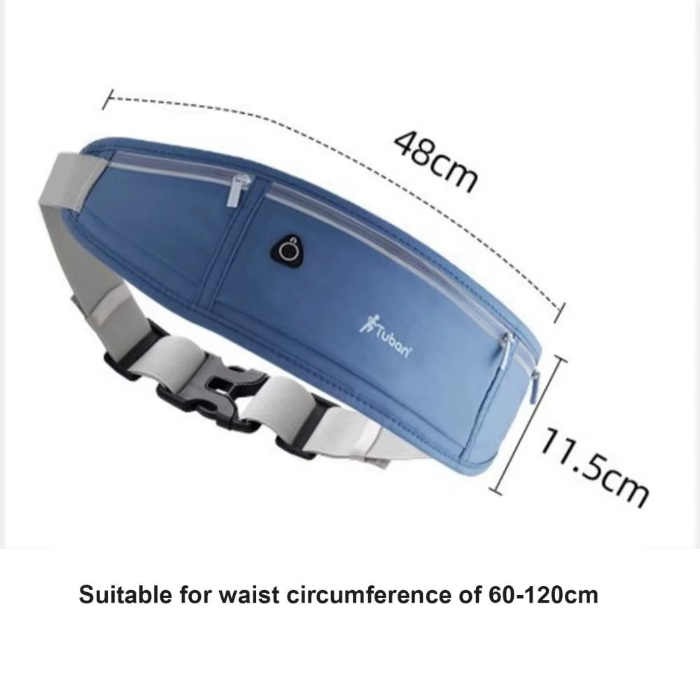 Lightweight Running Waist Bag Casual Belt Waist Pack Mobile Phone Bag Waterproof Gym Bags Sports Belt Pouch Men