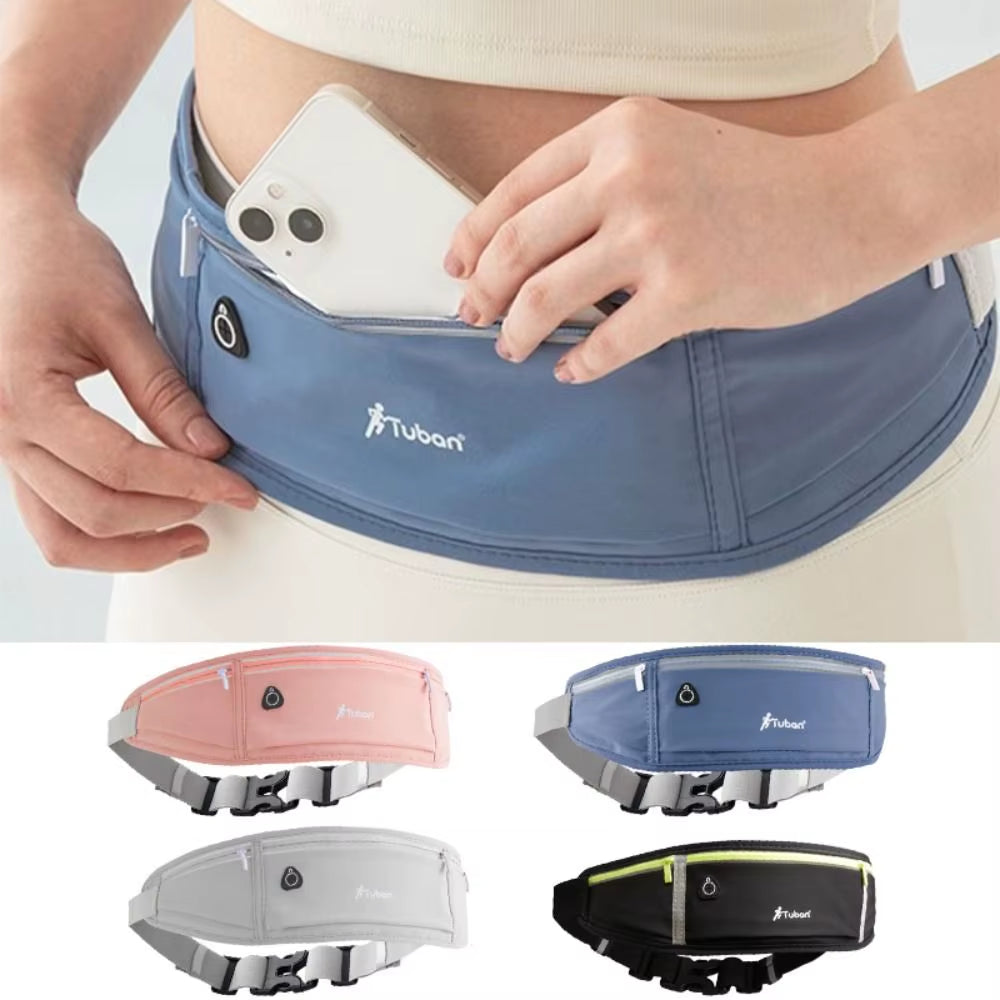 Lightweight Running Waist Bag Casual Belt Waist Pack Mobile Phone Bag Waterproof Gym Bags Sports Belt Pouch Men
