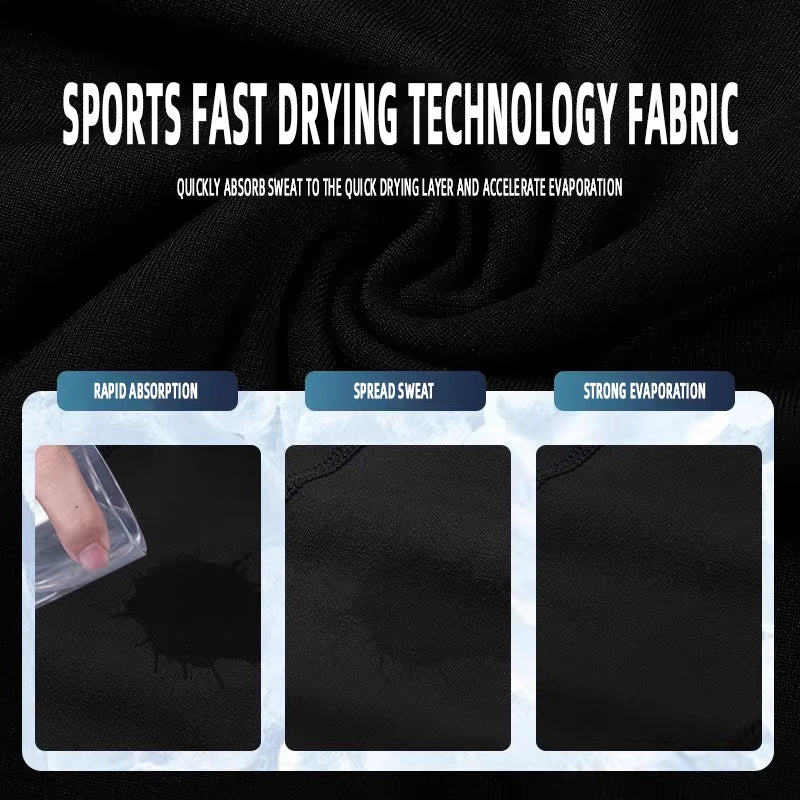 Sports Suit Men'S Fitness Clothes Autumn and Winter Running Speed Drying Clothes Equipment Winter Professional Morning Running C