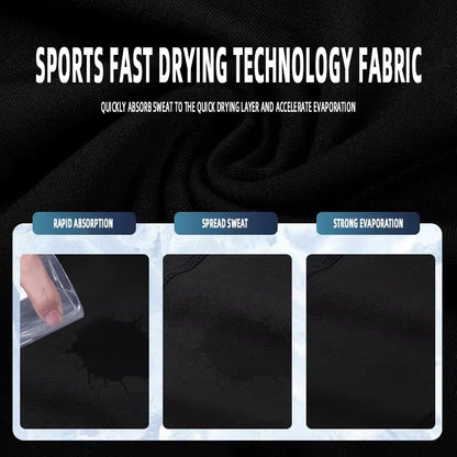 Sports Suit Men'S Fitness Clothes Autumn and Winter Running Speed Drying Clothes Equipment Winter Professional Morning Running C