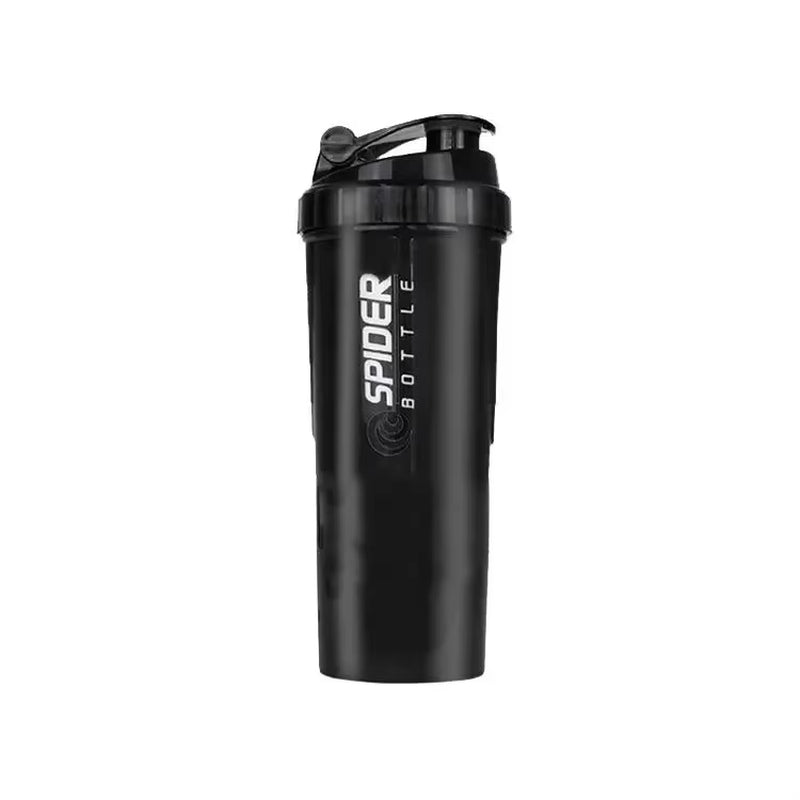 3 Layers Shaker Protein Bottle Powder Shake Cup Water Bottle Plastic Mixing Cup Body Building Exercise Bottle Protein Shaker