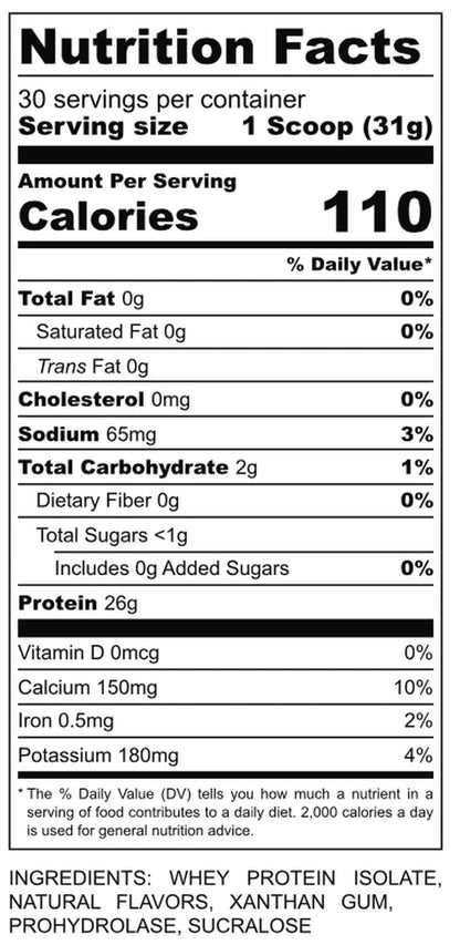Whey Protein Isolate