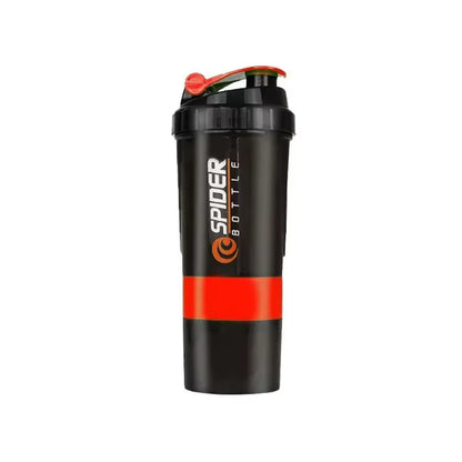 3 Layers Shaker Protein Bottle Powder Shake Cup Water Bottle Plastic Mixing Cup Body Building Exercise Bottle Protein Shaker